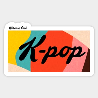 Color Kpop Sticker